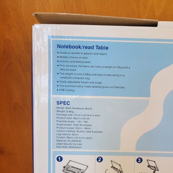 Notebook Read Cooling Table - Picture 3 of 8